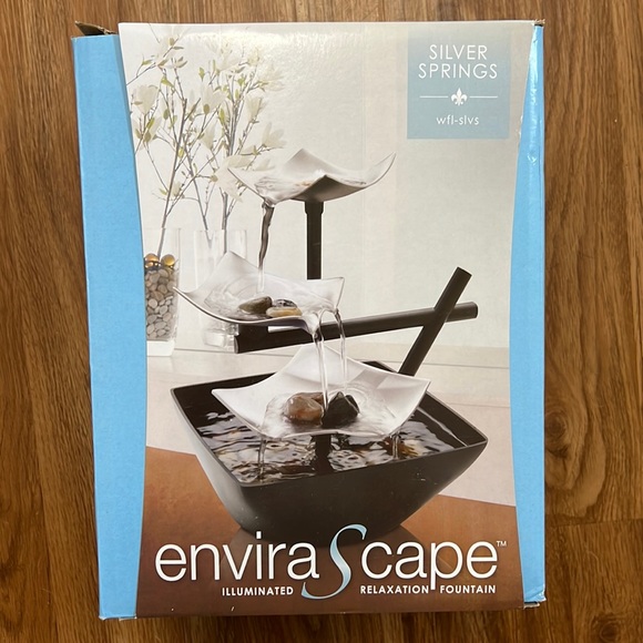 Homedics Accents New In Box Envirascape Illuminated Relaxation